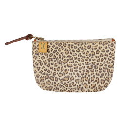 VISVIM Leopard Wallet L Natural
