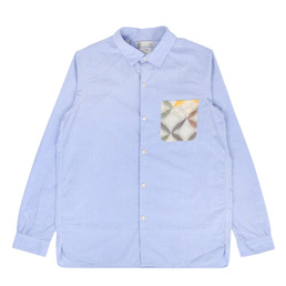 VISVIM Longrider Pocket Shirt LS Navy