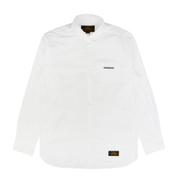 NBHD Classic White LS Shirt Whitr