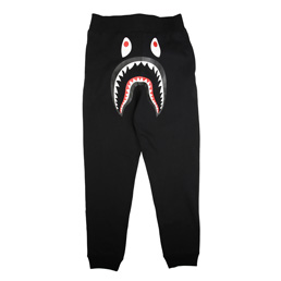 BAPE Shark Slim Sweat Pants Black