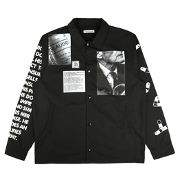 Flagstuff Acid Coach Jacket Black