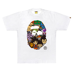BAPE x Dragon Ball Z T-Shirt #8 White