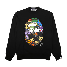 BAPE x Dragon Ball Z Crewneck Black