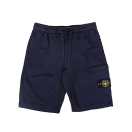 Stone Island Fleece Bermuda Shorts Ink