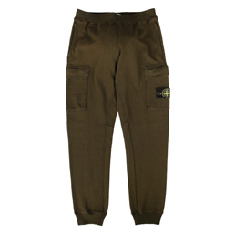 Stone Island Fleece Pants Military Green