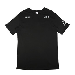 NikeLab ACG T-Shirt - Black/Barley Green