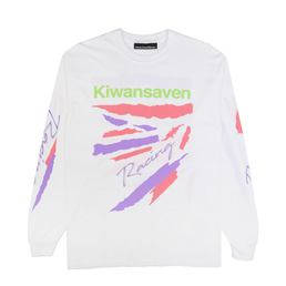 Call Me 917 Kiwanseven L/S T-Shirt White