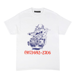 Call Me 917 Skate Rat T-Shirt White