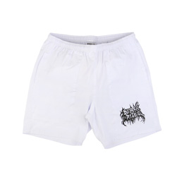 Death Rites BM Bootleg Shorts - White