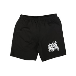 Death Rites BM Bootleg Shorts - Black
