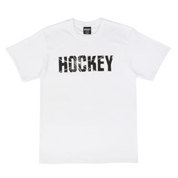 Hockey Shatter Logo T-Shirt White