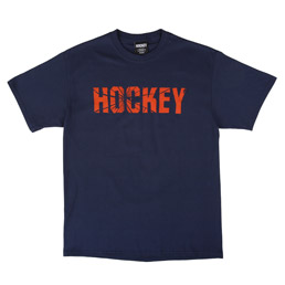Hockey Shatter Logo T-Shirt Navy