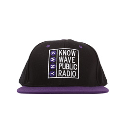 Know Wave Public Radio Hat Purple