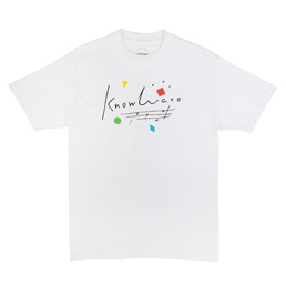 Know Wave Composition T-Shirt White
