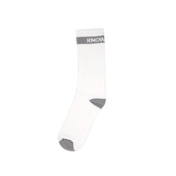 Know Wave On Loop Socks White/ Grey