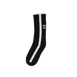 Know Wave Memes Socks Black/ White
