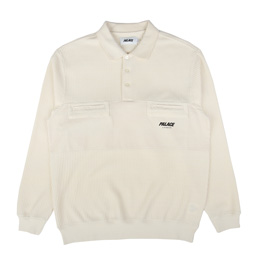 Palace Waffle On Polo Cream