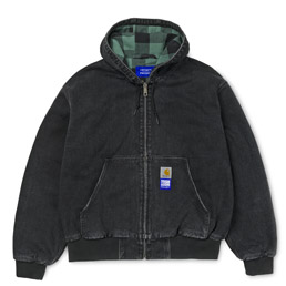 Carhartt x Paccbet Active Jacket - Black Stone Was