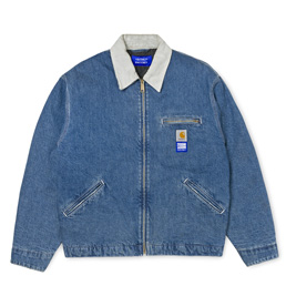 Carhartt x Paccbet Detroit Jacket - Blue Denim