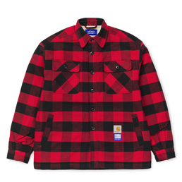 Carhartt x Paccbet Shirt Jacket - Red/Black