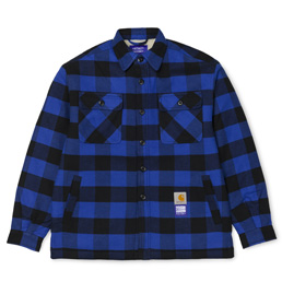 Carhartt x Paccbet Shirt Jacket - Blue/Black