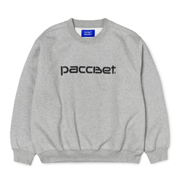 Carhartt x Paccbet Script Sweat  - Grey/Black