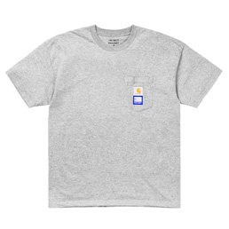 Carhartt x Paccbet Pocket T-Shirt - Grey Heather