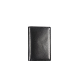 CDG SA6400 Leather Wallet No Zip Black