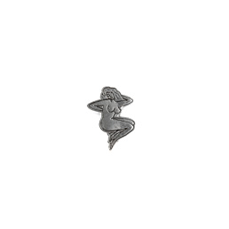 Wacko Maria Nude Girl  Pin Type 2 Silver